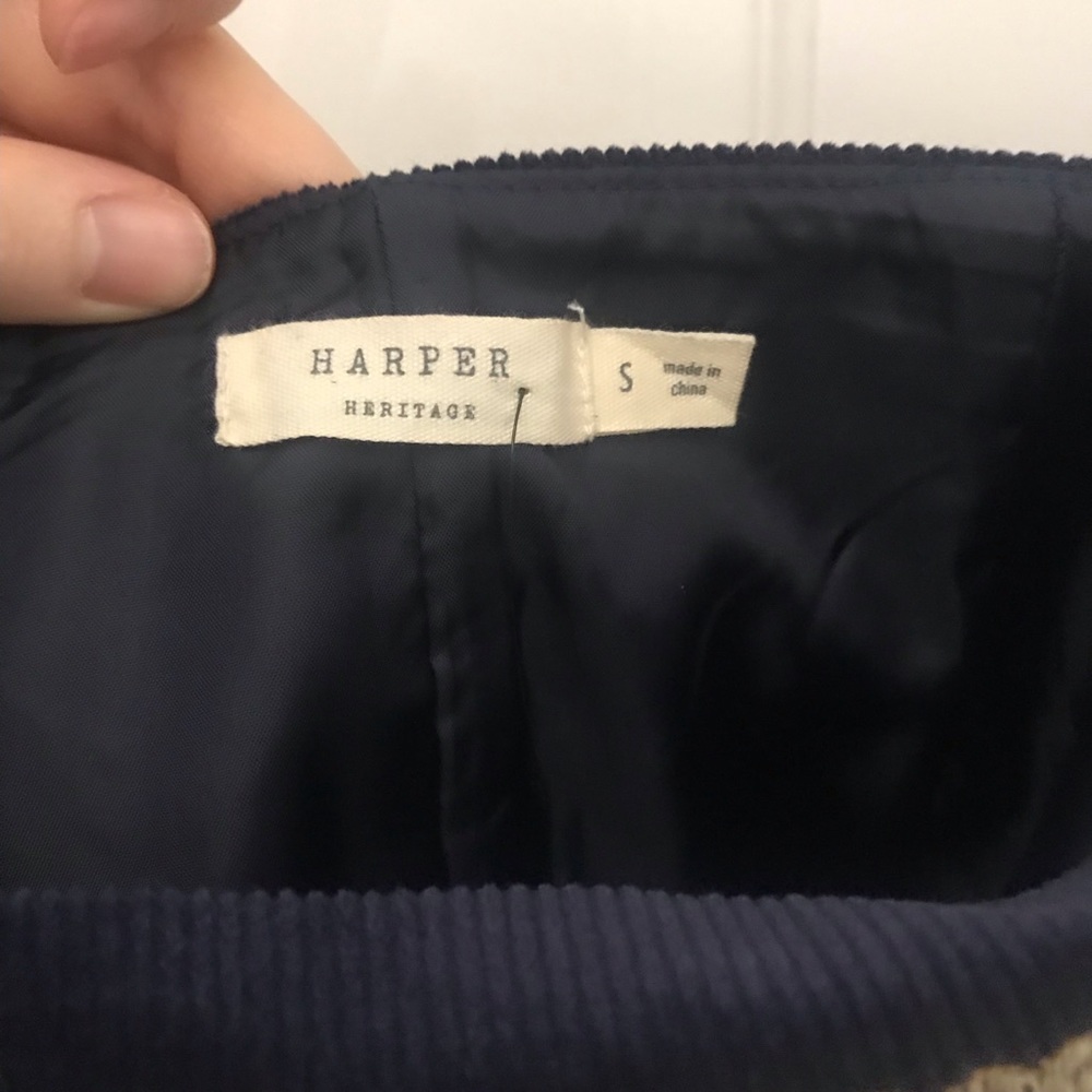 NWT Francesca’s Harper Heritage Corduroy Embroider - Picture 9 of 11